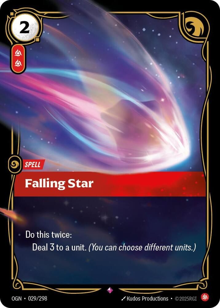 SJF Falling Star - Origins (OGN) Origins Foil Ingles