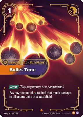 SJF Bullet Time - Origins (OGN) Origins Foil Ingles