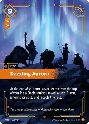 SJF Dazzling Aurora - Origins (OGN) Origins Foil Ingles