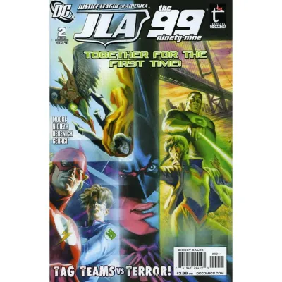SH1 Justice League of America JLA The 99 Ninety Nine Issue 2 Tag Teams vs Terrors DC Ingles