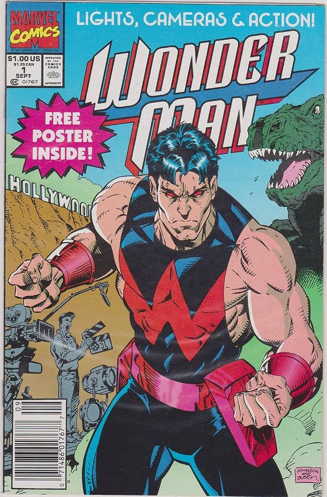 SH1 Wonder Man Comic Issue 1 Ingles Light Cameras Action