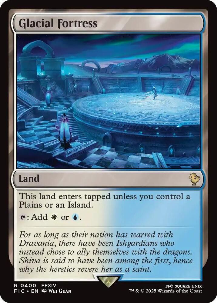 SJF Glacial Fortress - Commander: FINAL FANTASY (FIC) Commander: FINAL FANTASY