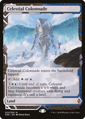 SJF Celestial Colonnade - Zendikar Rising Expeditions (ZNE) Zendikar Rising Expeditions