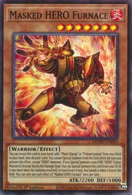 SJF Masked HERO Furnace - Maze of Muertos Maze of Muertos Super Rare