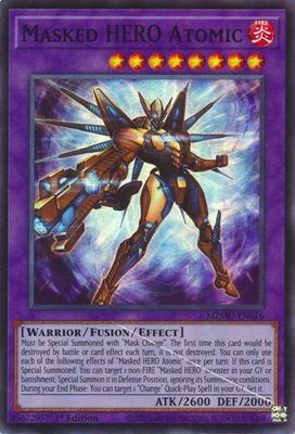 SJF Masked HERO Atomic - Maze of Muertos Maze of Muertos Super Rare