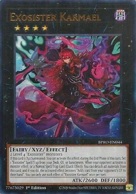 SJ Exosister Karmael - Burst Protocol (BPRO) Burst Protocol Ultra Rare *Espanol*