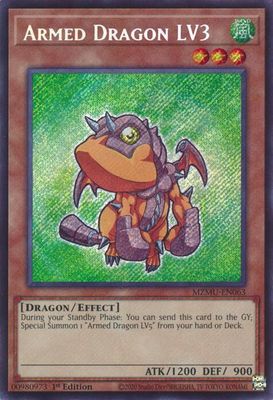 SJF Armed Dragon LV3 - Maze of Muertos Maze of Muertos Secret Rare