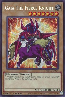 SJF Gaia The Fierce Knight - Maze of Muertos Maze of Muertos Secret Rare