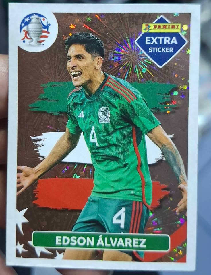 SJ1 Edson Alvarez Panini Extra Sticker