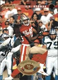 1996 Donruss Press Proofs #29 J.J. Stokes Card