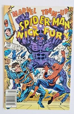 SJ4 Marvel Team Up Spider Man and Nick Fury Comic Issue 139 Marvel