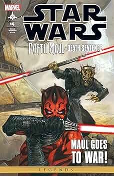 SJ4 Star Wars Comic Issue 4 Darth Maul Death Sentence Dark Horse Comics