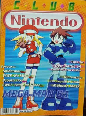SJ4 Club Nintendo Ano 10 Numero 2 Mega Man 64 SJ4 Club Nintendo Ano 10 Numero 2 Mega Man 64