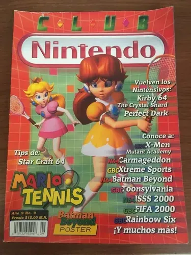 SJ4 Club Nintendo Ano 9 Numero 9 Septiembre 2000 con Poster