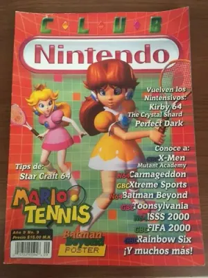 SJ4 Club Nintendo Ano 9 Numero 9 Septiembre 2000 con Poster