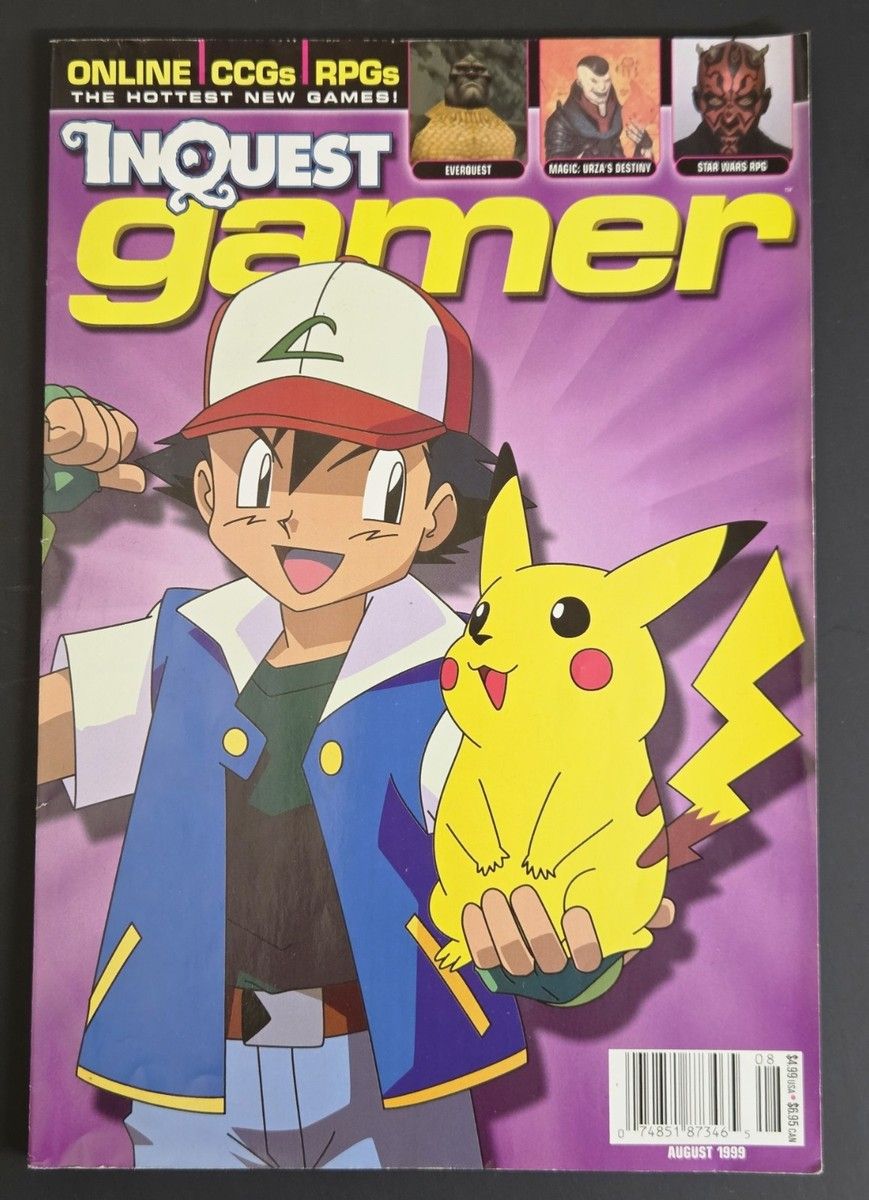 SJ4 Inquest Gamer August 1999 Revista