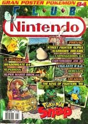 SJ4 Club Nintendo Numero 84 Pokemon Snap Sin Poster