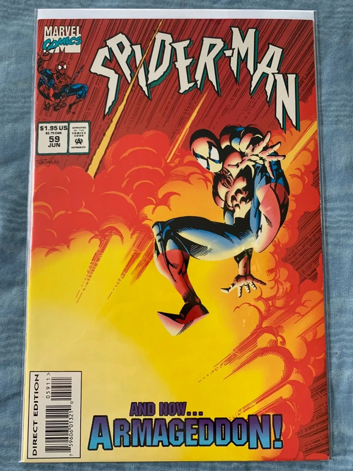 SJ4 Spider Man Comic Issue 59 And Now Armageddon