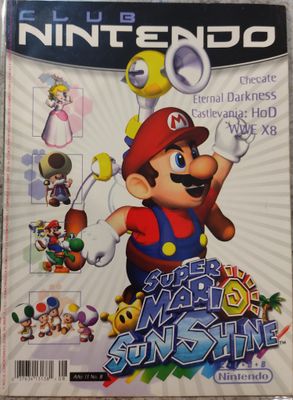 SJ4 Club Nintendo Año 11 Numero 8 Super Mario Sunshine *Danada*