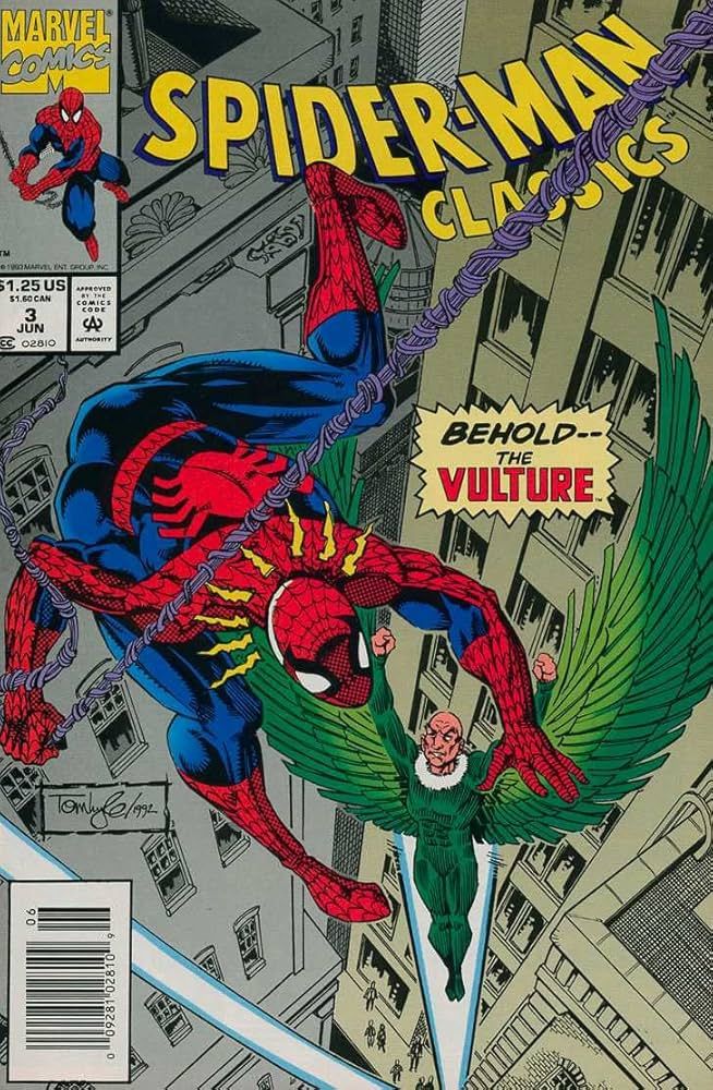 SJ4 Spider Man Classics Comic Issue 3 Behold the Vulture