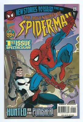 SJ4 The Adventures of Spider Man Comic Issue 1 Hunted By the Punisher