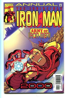 SJ4 Iron Man Comic Issue Annual Army of Iron Men