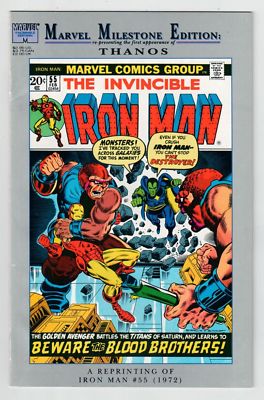 SJ4 Marvel Milestone Edition The Invicible Iron Man Comic Issue 55 Marvel