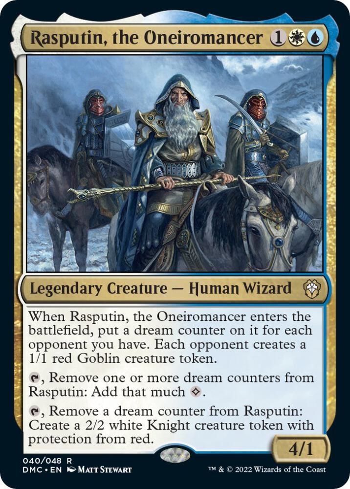Rasputin, the Oneiromancer - Commander: Dominaria United (DMC) Commander: Dominaria United