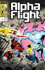 SJ4 Alpha Flight Comic Issue 61 Marvel