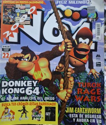SJ4 N64 Revista Edición 22 Enero 2000 Donkey Kong 64