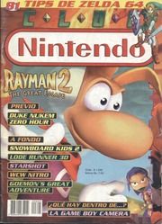 SJ4 Club Nintendo Revista Numero 81 Rayman 2