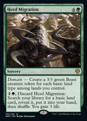 Herd Migration 165/281 Dominaria United Singles