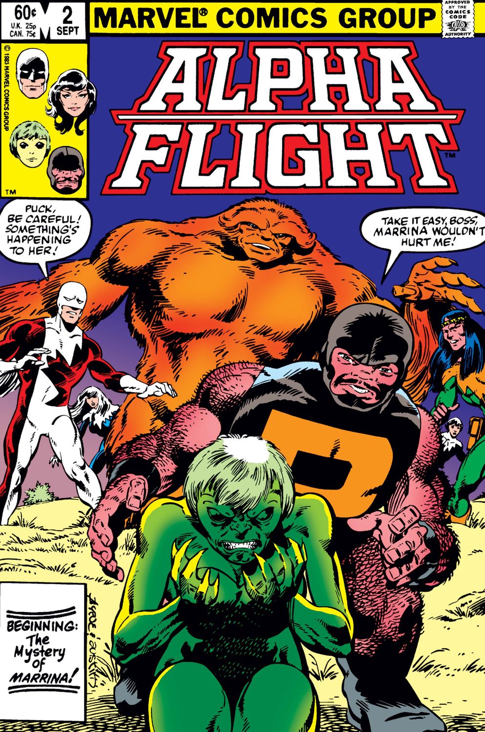 SJ4 Alpha Flight Comic Issue 2 Marvel