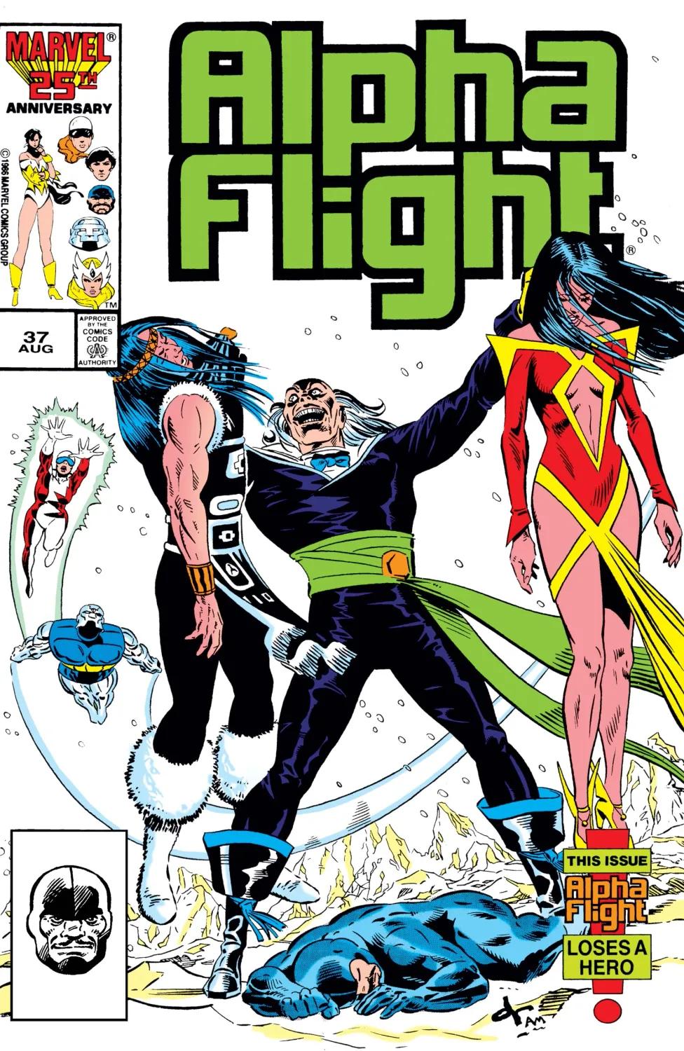 SJ4 Alpha Flight Comic Issue 37 Marvel