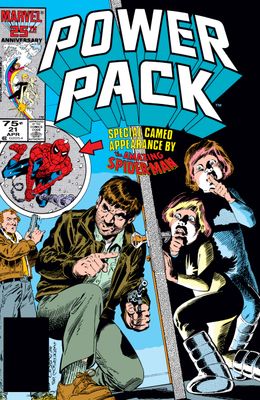 SJ4 Power Pack Comic Issue 21 Marvel
