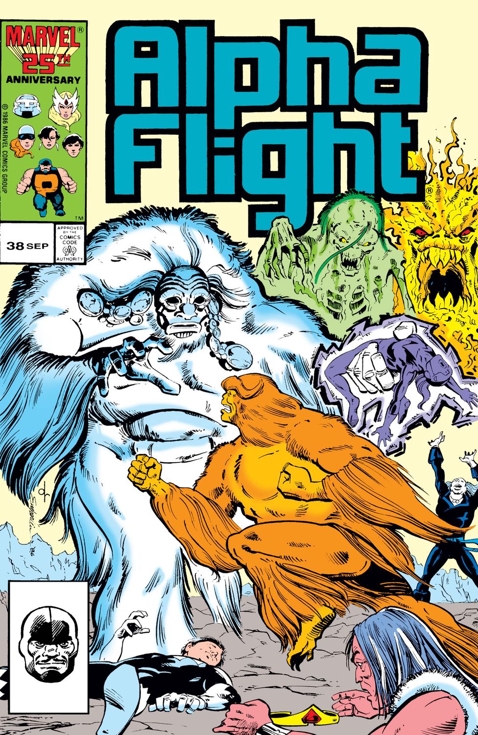 SJ4 Alpha Flight Comic Issue 38 Marvel