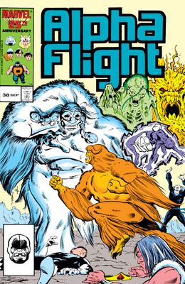 SJ4 Alpha Flight Comic Issue 38 Marvel
