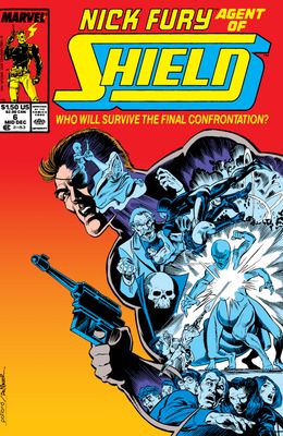 SJ4 Nick Fury Agent of Shield Comic Issue 6 Marvel