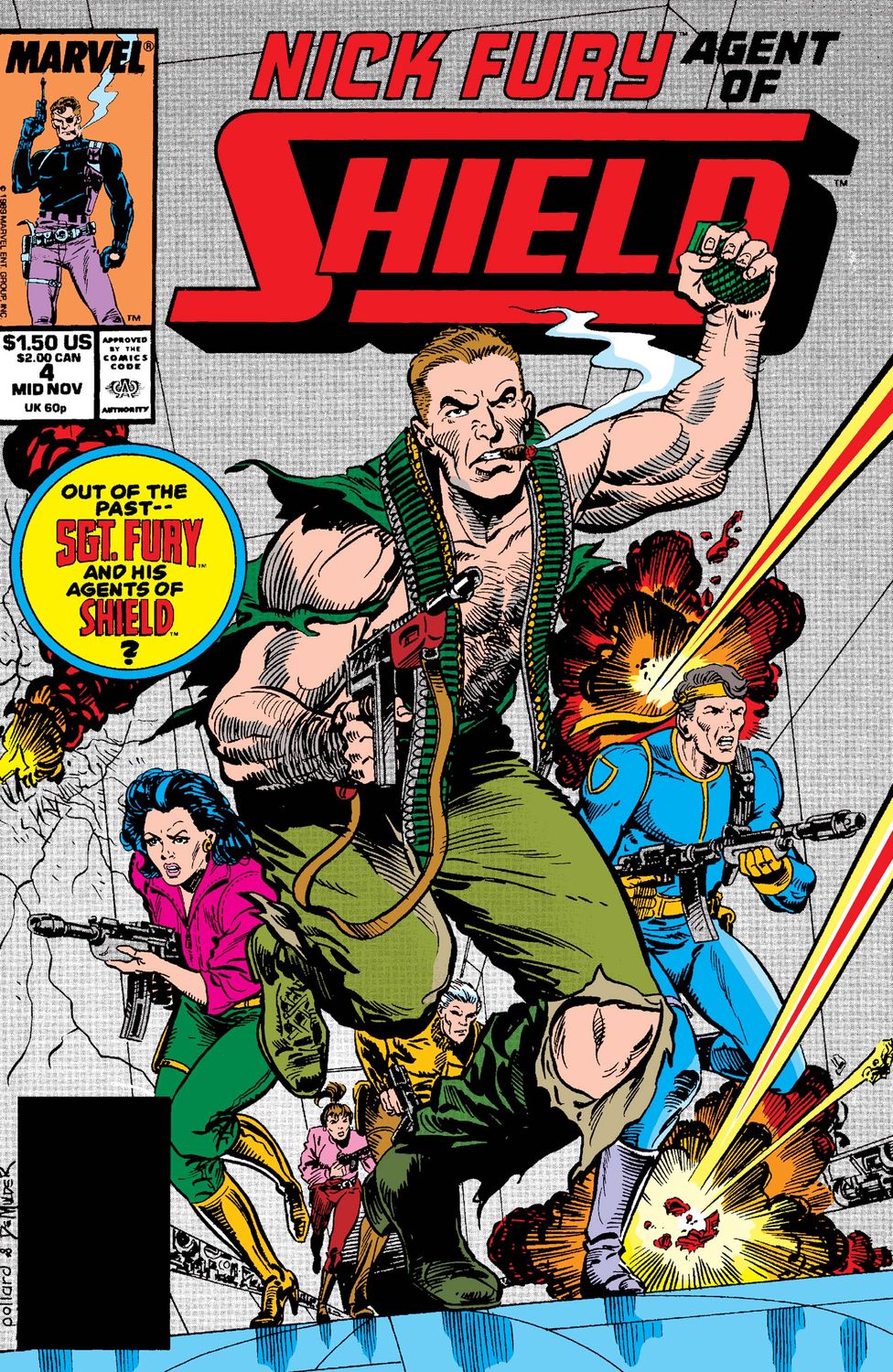 SJ4 Nick Futy Agent of Shield Comic Issue 4 Marvel