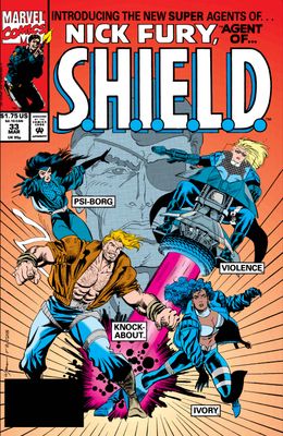 SJ4 Nick Fury Agent of Shield Comic Issue 33 Marvel