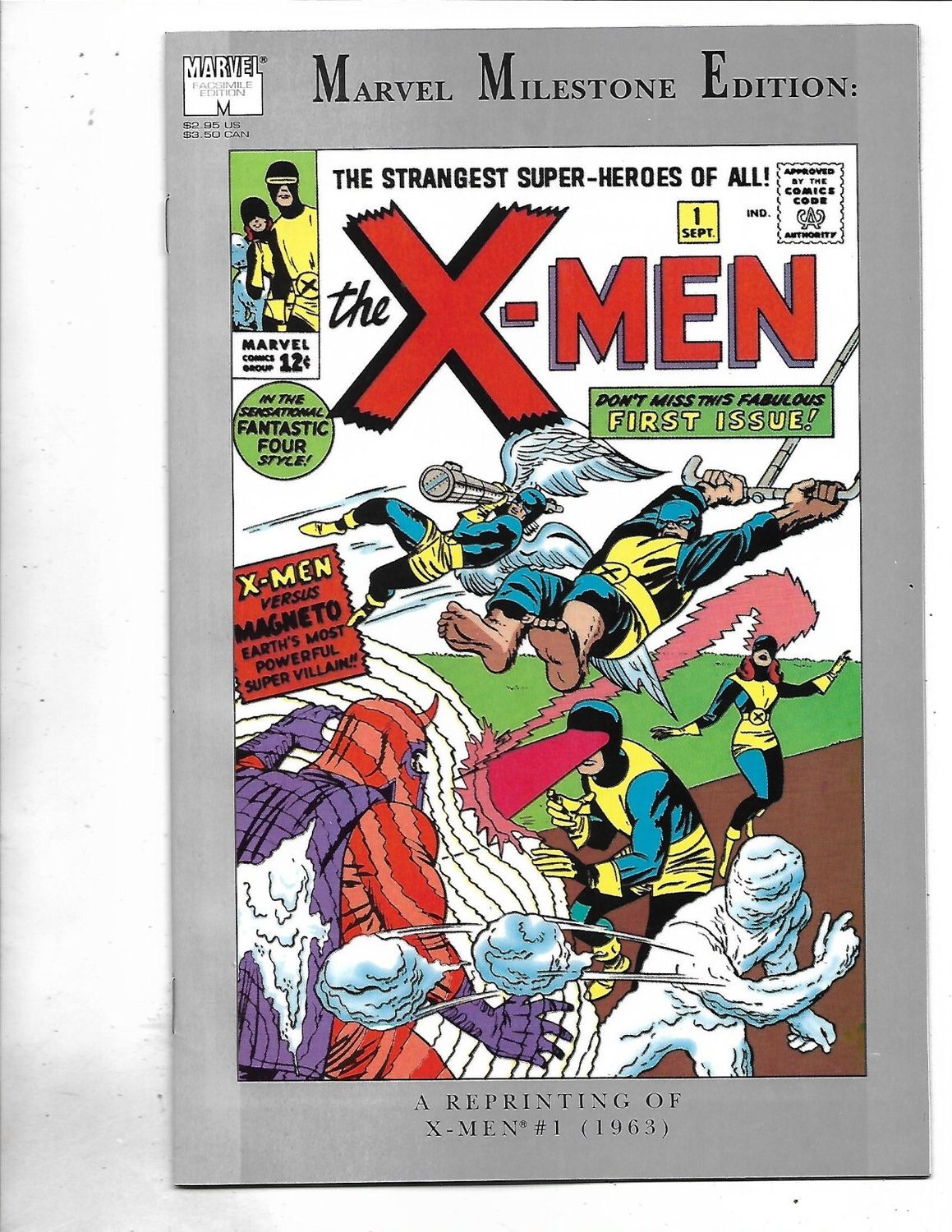 SJ4 The X Men Issue 1 Marvel Milestone Edition