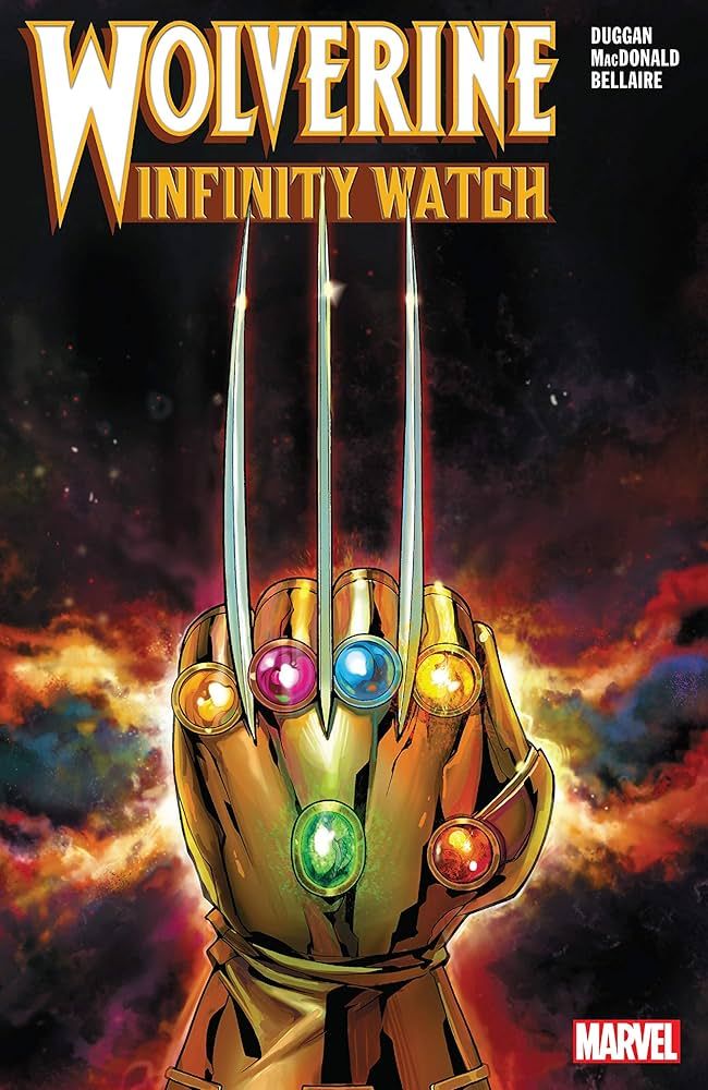 SJ4 Wolverine Comic Libro Infinity Watch Marvel