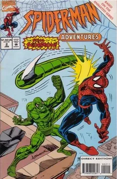 SJ4 Spider Man Adventures Comic Issue 2 The Sting of the Scorpion
