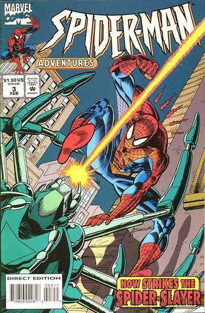 SJ4 Spider Man Adventures Comic Issue 3 Now Strikes the Spider Slayer