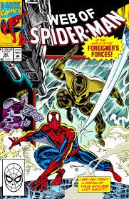SJ4 Web of Spider Man Comic Issue 92 Marvel Comics