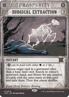 SJF Surgical Extraction - Outlaws of Thunder Junction: Breaking News (OTP) Outlaws of Thunder Junction: Breaking News