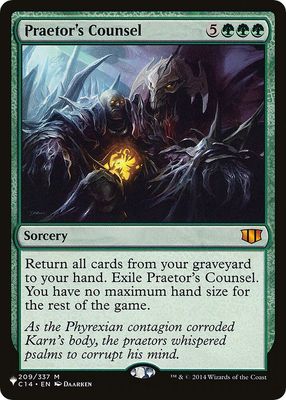 SJF Praetor's Counsel - The List Reprints (LIST) The List Reprints