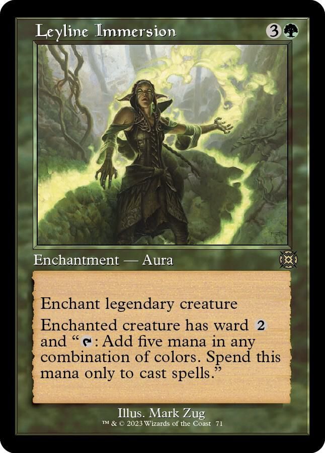 Leyline Immersion (Retro Frame) - March of the Machine: The Aftermath (MAT) March of the Machine: The Aftermath