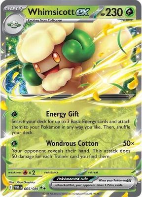 SJF Whimsicott ex - SV: White Flare (WHT) SV: White Flare