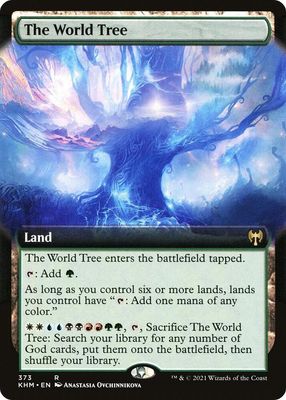 SJF The World Tree (Extended Art) - Kaldheim (KHM) Kaldheim Foil